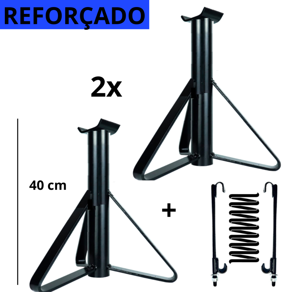 kit - 2 Cavalete Apoio Automotivo + encolhedor de mola - leia anuncio