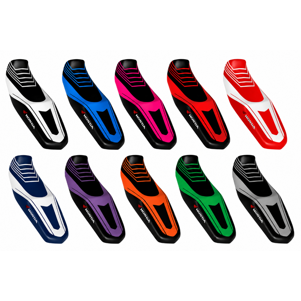 Capa Esportiva Pintada Para Banco Moto Honda Flex Resistente Impermeável Titan Fan Bros 150 160 125