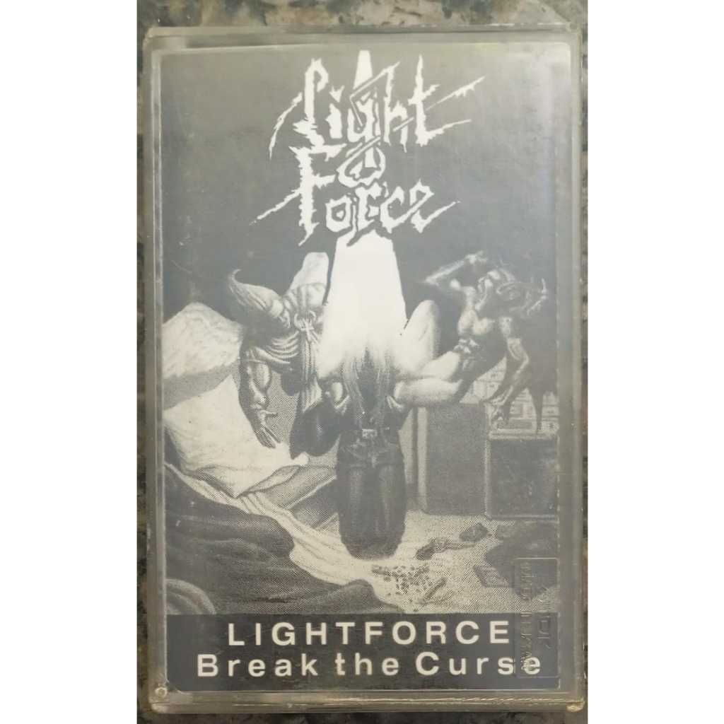 Fita K7 Light Force-break The Curse Demo 1990 Cassete