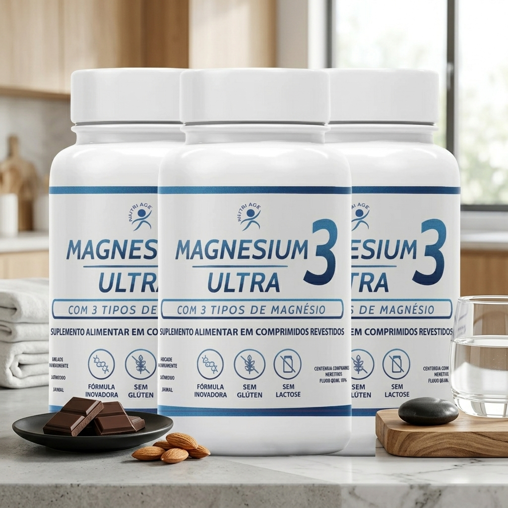 Novo Magnesium 3 Ultra Original Cápsulas Envio HOJE