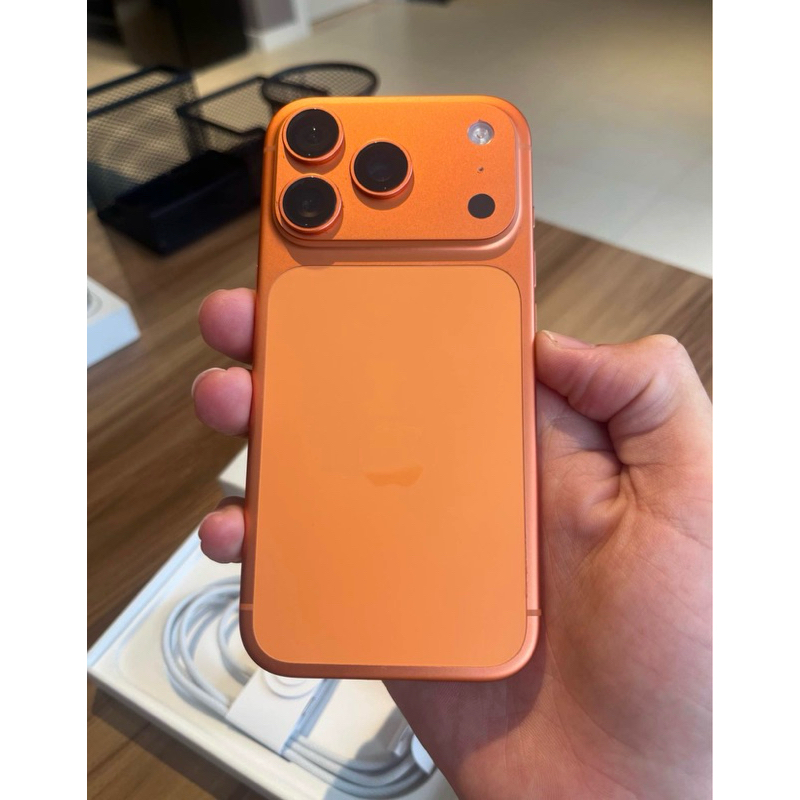 iphone 17 pro Max 256 laranja top novo