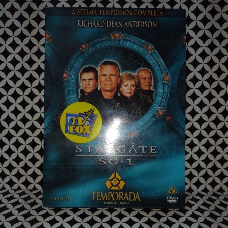 Stargate SG-1 Sétima Temporada DVD (Nova/Lacrada - Ed. Videolar 2008)