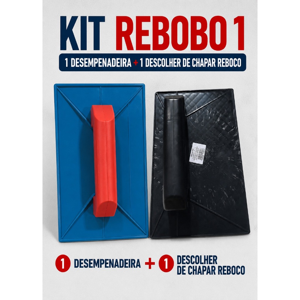 KIT REBOCO : 1 DESEMPENADEIRA SENIOR'S+ 1 DESCOLHER DE CHAPAR REBOCO