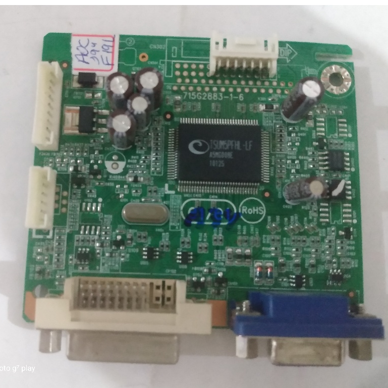 placa principal monitor 19 polegadas AOC F19L usado bom estado