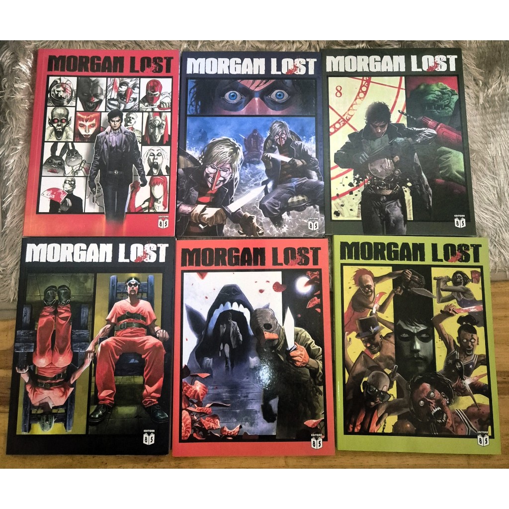 Coleção Morgan Lost Vol 1 ao 7