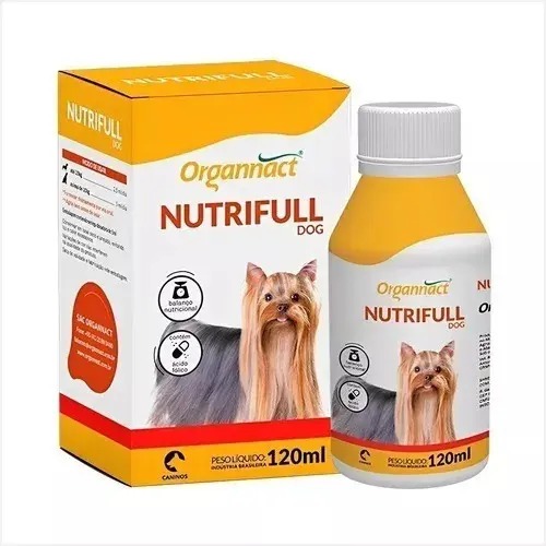 NUTRIFULL DOG 120 ML - Suplemento Vitamínico - Organnact