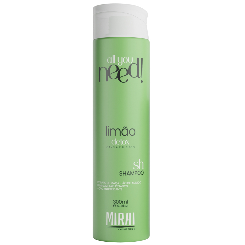 Shampoo Cronograma Limão Detox Mirai