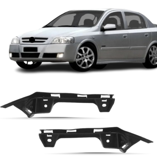 Par/UN  Suporte Guia Parachoque Dianteiro Astra 2003 2004 2005 2006 2007 2008 2009 2010 2011 2012 1ªLinha Novo
