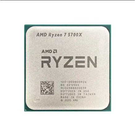 Processador AMD Ryzen 7 5700X, 4.6GHz Max Turbo, Cache 32MB, AM4 (OEM) 100-000000926