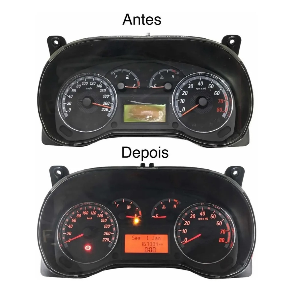 Película Polarizada Painel Do Fiat Punto/Palio Adventure/ Stilo/ weekend