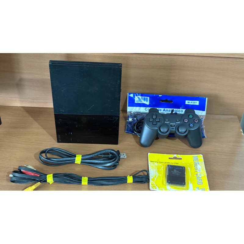 PS2 Slim completo com jogos no pendrive - PS2 com OPL
