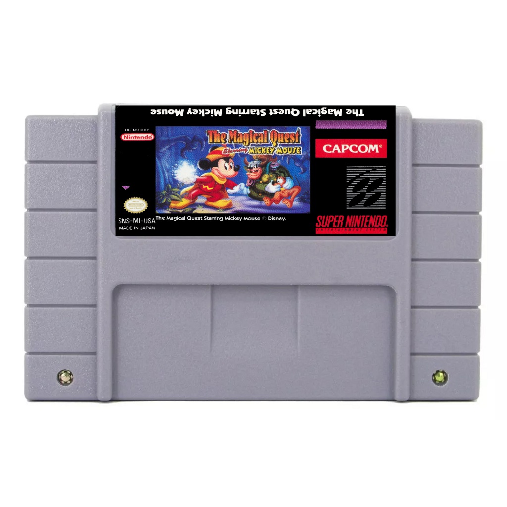 The Magical Quest Starring Mickey Mouse Legendado em Portugues Super Nintendo SNES