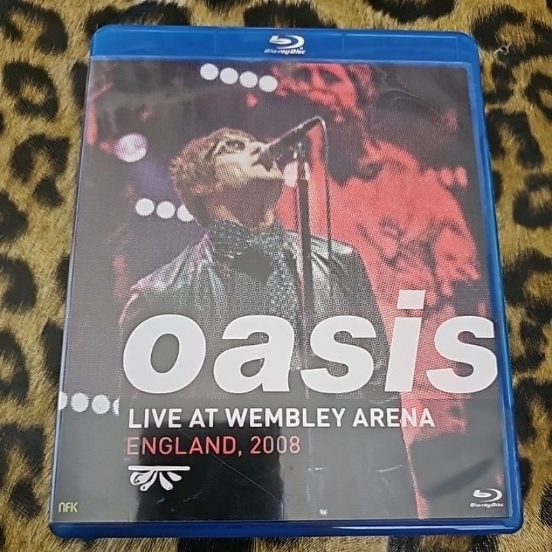 Bluray 'Oasis - Live At Wembley Arena England, 2008'.