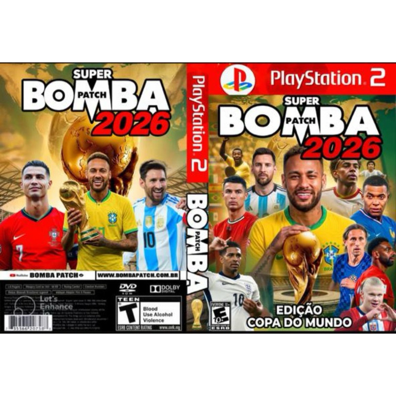 Bomba Patch Copa do mundo 2026 PS-2