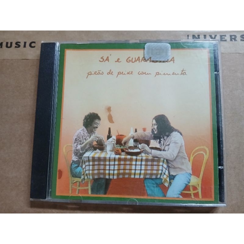 CD Sá E Guarabyra  Pirão De Peixe Com Pimenta 1999  Raridade Original