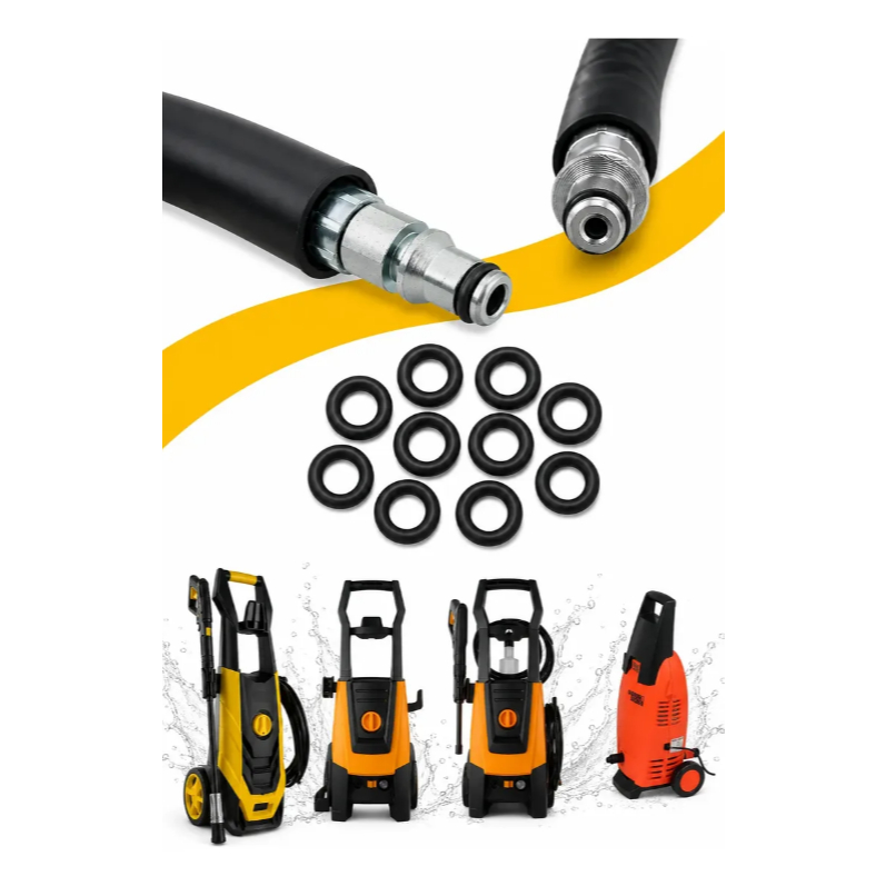 Anel Oring Ponta Mangueira Lavadora Alta Pressão Kit 10 Unid