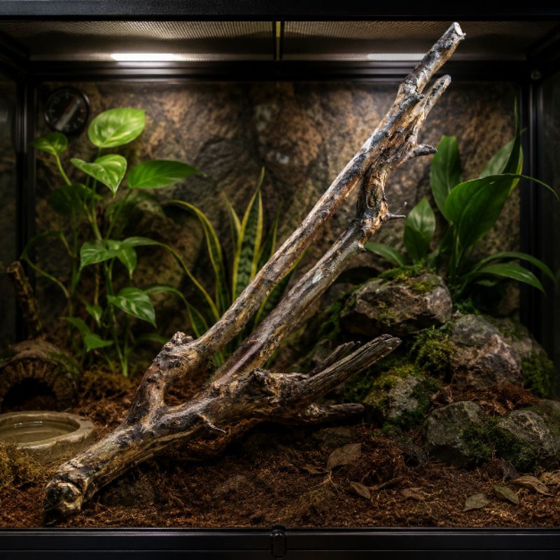 Galho de goiabeira 110cm de comprimento