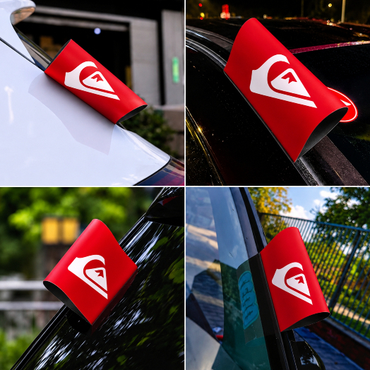 Etiqueta Tag para Carro Quiksilver Sticker Tag Personalizado Adesivo Car Wash Autocolante