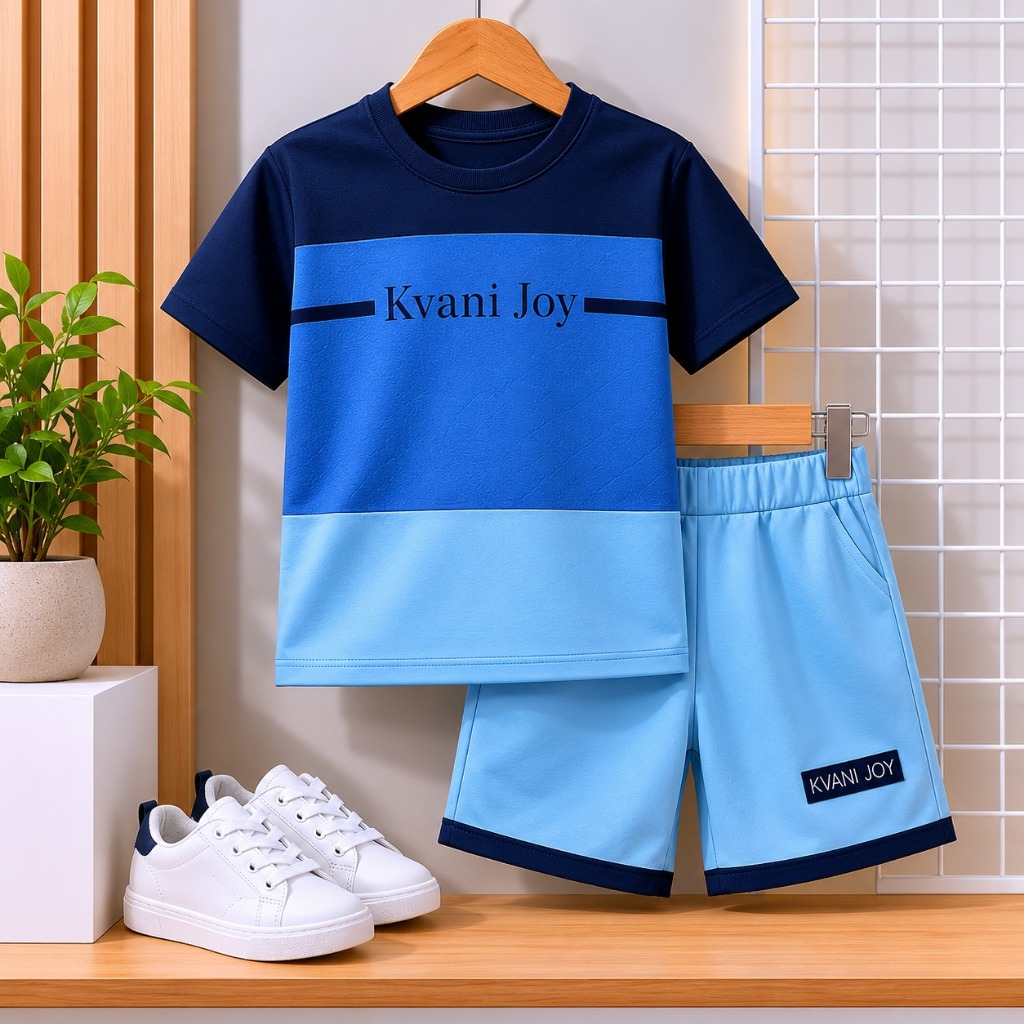 Roupa de Menino Kit Camisa + Bermuda - 2 a 12 Anos - Conjunto Infantil Masculino