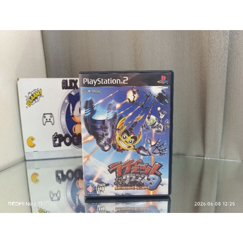 Jogo PS2 Ratchet & Clank 3 Japonês Original PlayStation 2 NTSC-J