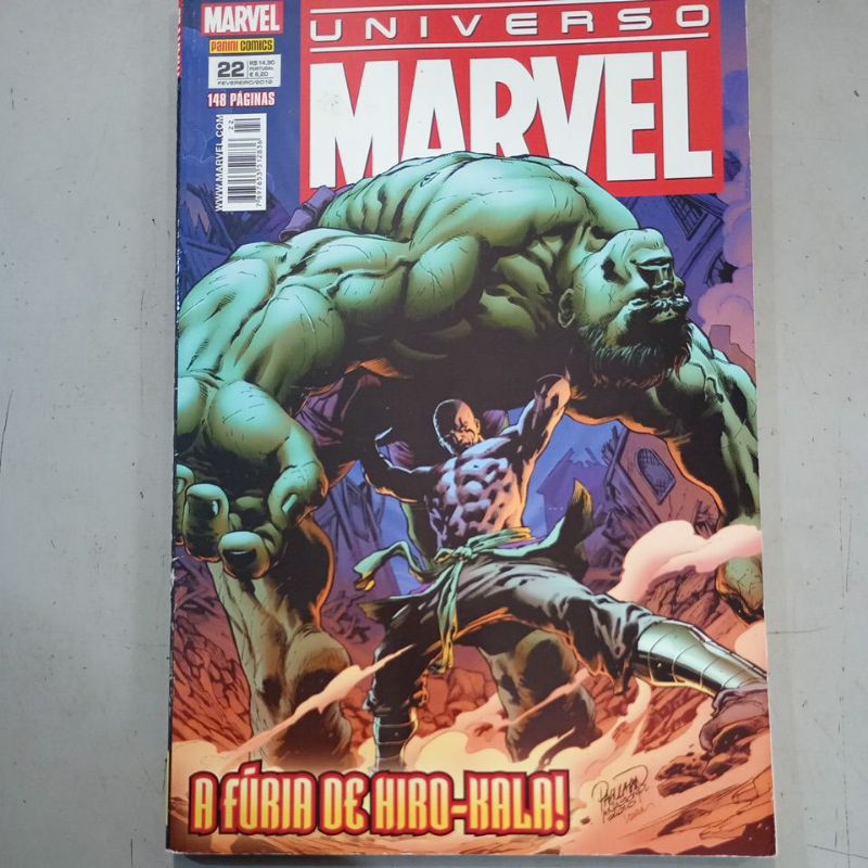 HQ UNIVERSO MARVEL - A FÚRIA DE HIRO-KALA! Nº22