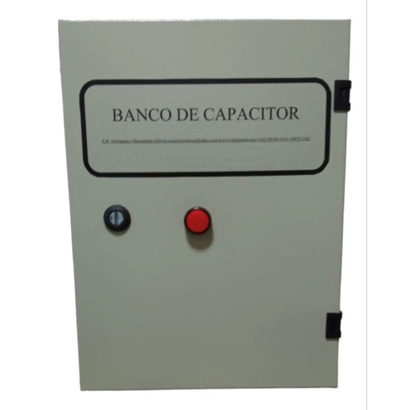 Banco de capacitor FIXO SEM CONTATOR 15kvar em 220v trifásico