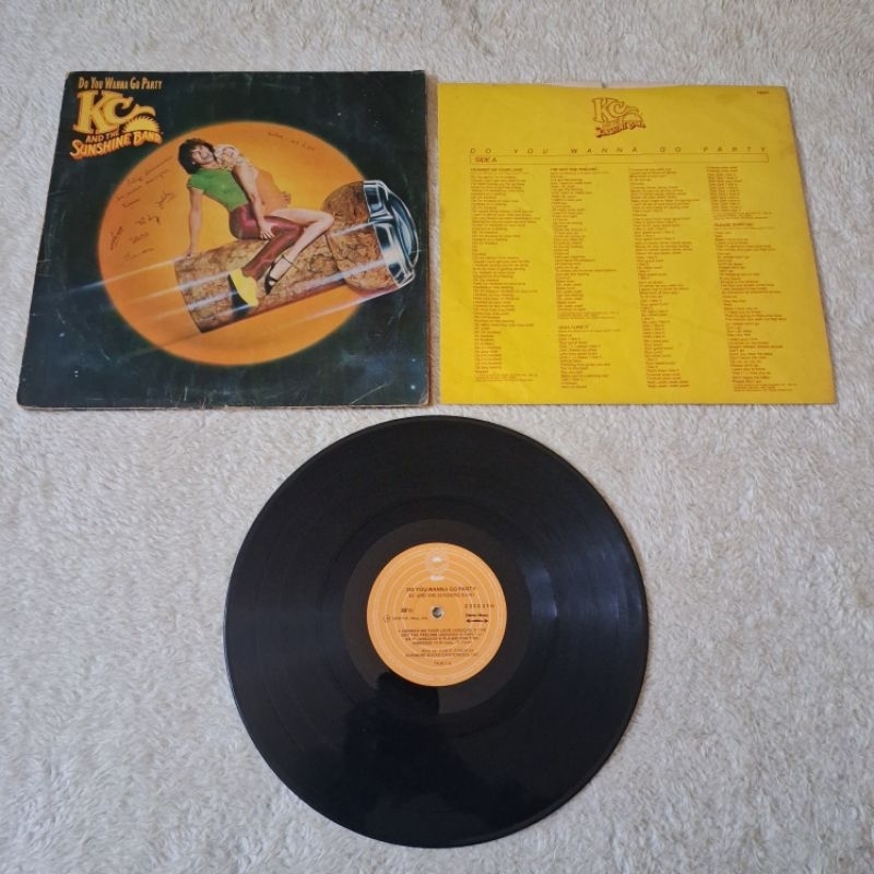 LP/Disco de Vinil KC And The Sunshine Band - Do You Wanna Go Party (1979, Capa Dupla com Encarte)