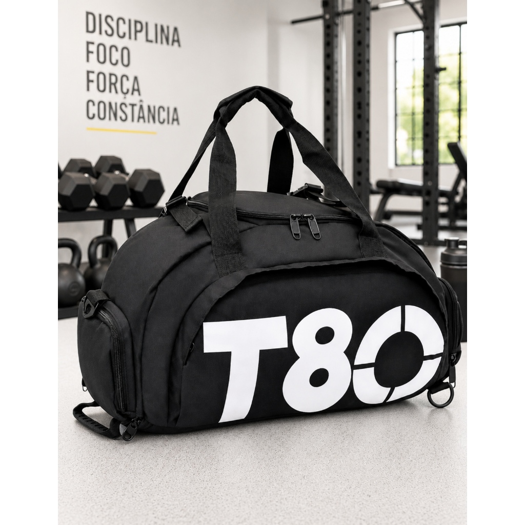 Bolsa Feminina Academia Esportiva Grande Treino Viagem Com Alça Transversal Mochila Feminina Esporte Casual