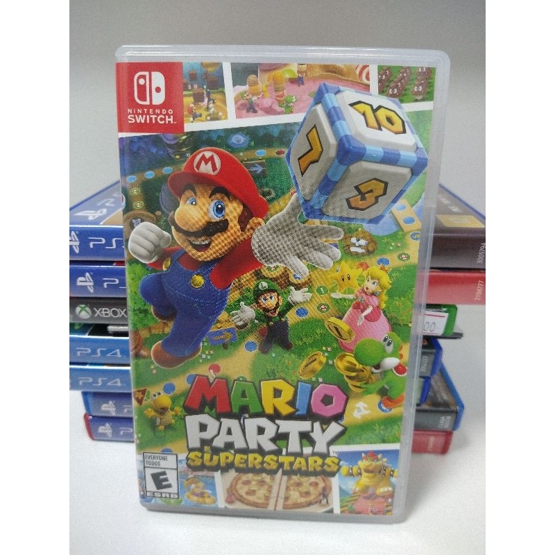 Mario Party Superstars Nintendo Switch Original Mídia Física