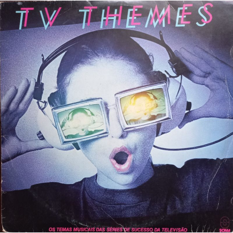 Disco de vinil-"TV THEMES" ( OS TEMAS MUSICAIS, DAS SÉRIES  DE SUCESSOS DA TV,(1981)