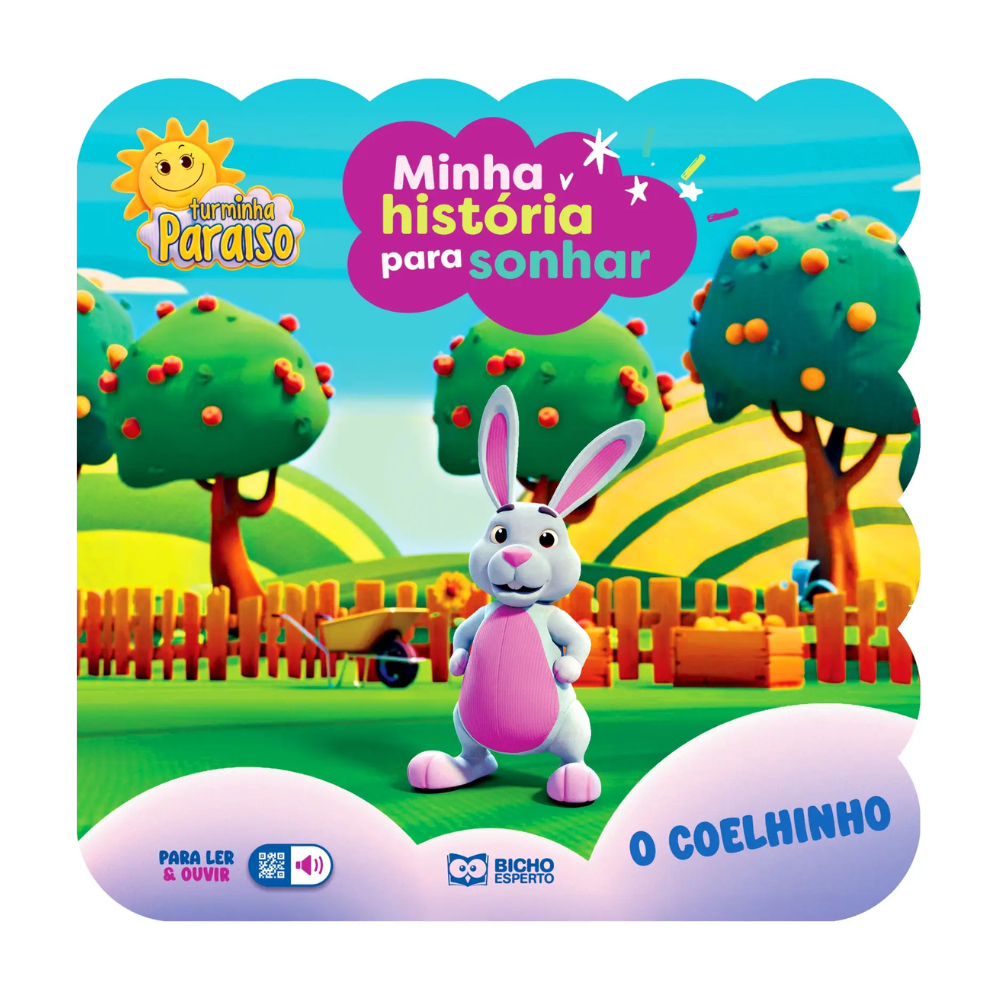 Livro Infantil Livro Infantil Minha História para Sonhar Turminha Paraiso:  O Coelhinho