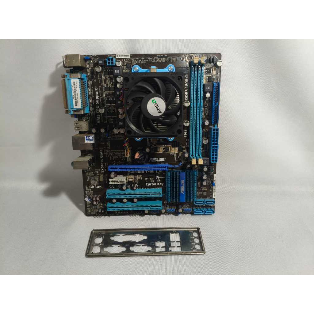 KIT PLACA MÃE ASUS M4N68T-M LE C/ ESPELHO E PROCESSADOR AMD PHENON II X6 1055T 2.80 Ghz