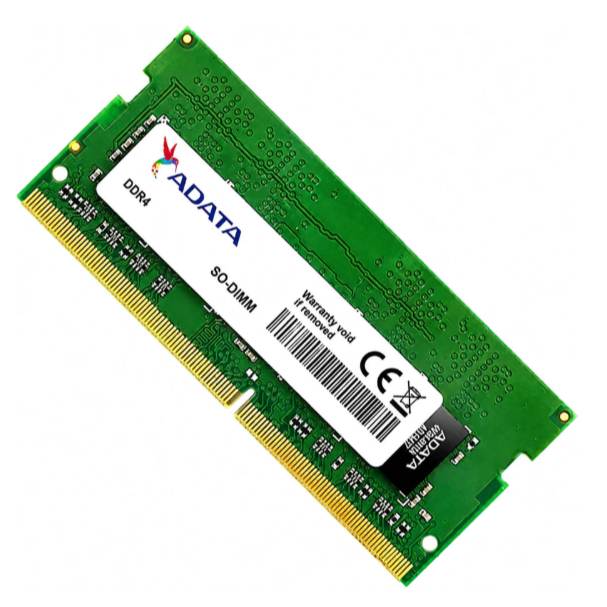 Memória RAM 8GB Ddr4 3200MHZ ADATA para Notebook/Laptop SODIMM 1.2v (1X8)