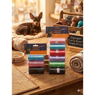 Kit Refil Cata-Coco Sacolas Saquinhos Coletor Pet Cachorros e Gatos Coletor de Fezes Ideal pata Manter Limpeza e Higiene