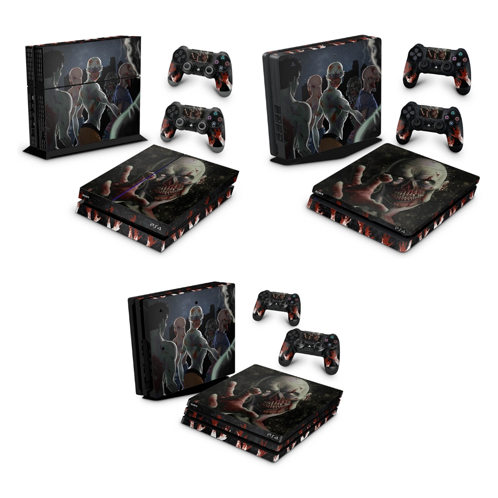 Skin Anti-Rage para PS4 FAT, SLIM ou PRO - 282 - Skin Playstation 4