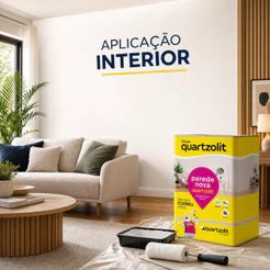 Tinta Anti Mofo Quartzolit Acrílico Fosco 18L Parede Nova