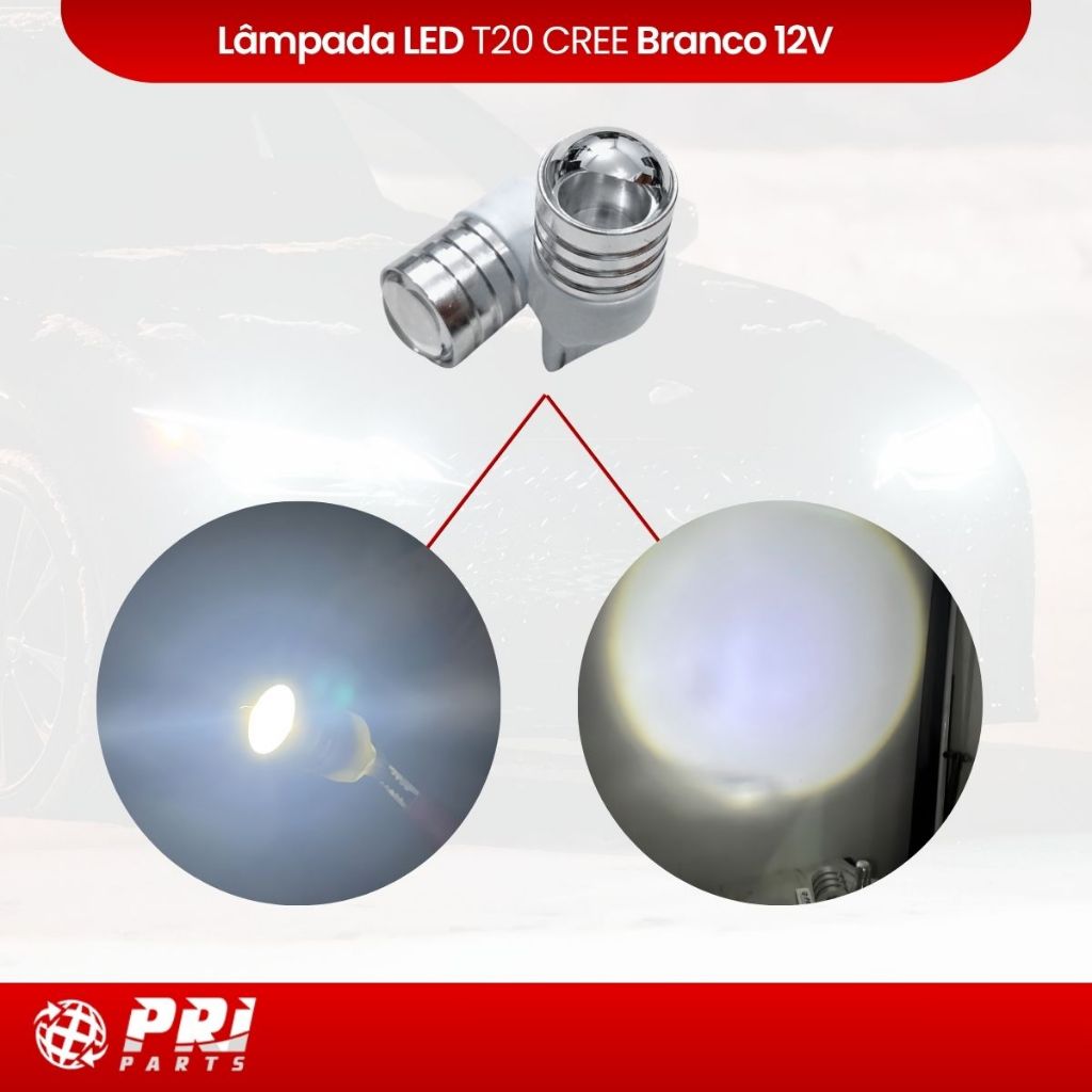 Par Lampada Led T20 Cree Branco — imagem 2 de 2
