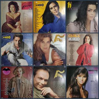 LP Trilha Sonora de Novelas Nacionais e Internacionais | Disco de Vinil | Disco de Novela