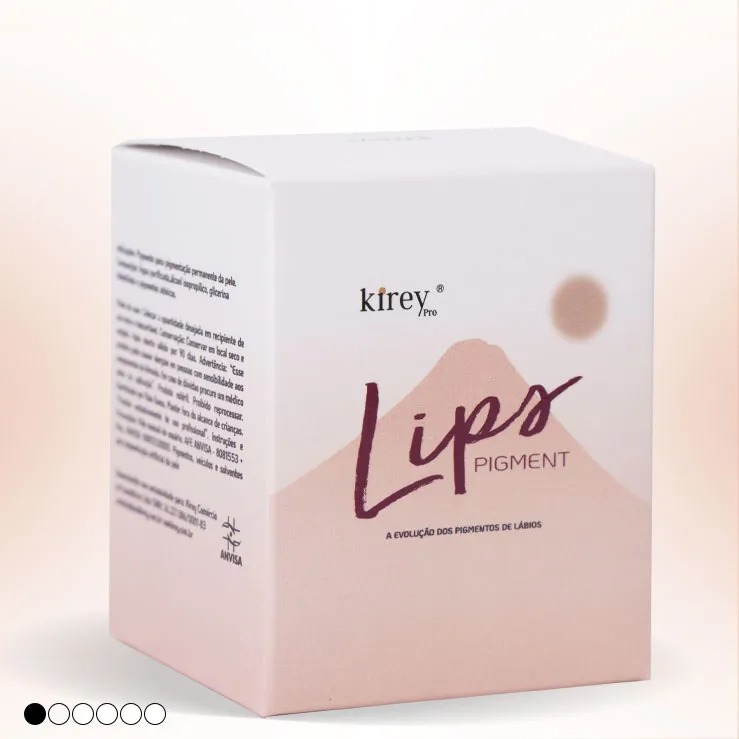 Kit de Pigmentos Micronizados para Lábios (4 cores exclusivas de 5ml cada) - Lips Pigment
