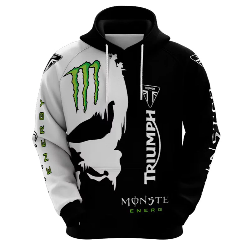Moletom TRIUMPH abrigo de frio masculino e feminino blusa de frio moto GP casaco caminhoneiro abrigo — imagem 1