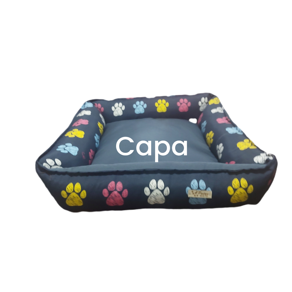 CAPA de camas caminhas pet de cachorro e gato com zíper . Tamanhos P 50x50, M 60x60 e G 70x70.