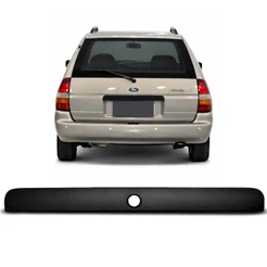 Moldura Porta Malas Escort Sw 97 a 2003 Friso Preto Tampa Traseira