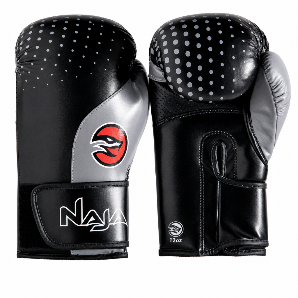 Luva de Boxe Resistente /Muay Thai / Kickboxing Para Treinos Profissionais First Naja Extreme Furia
