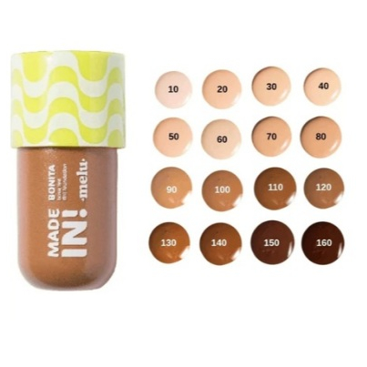 Base Tint Tint Foundation Made In 90 Rrm302-9 Melu Ruby Rose