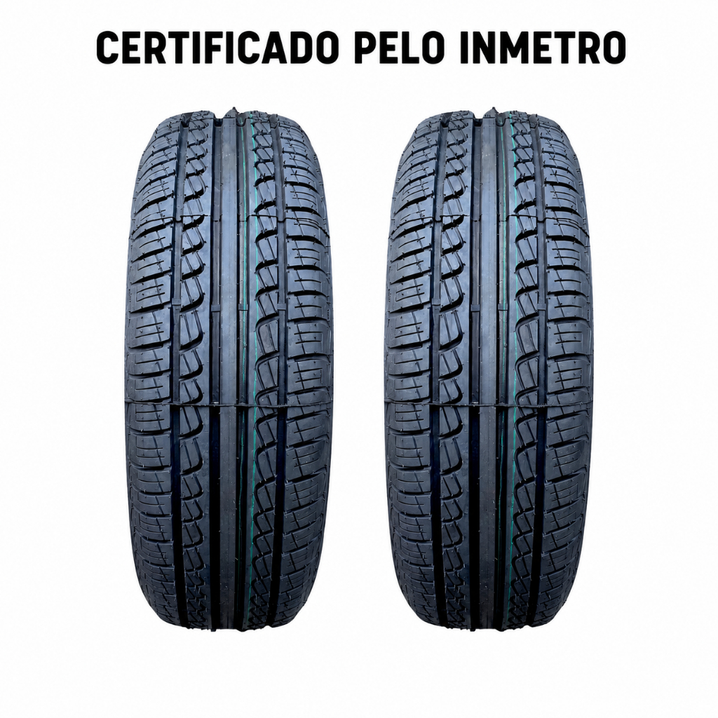 Kit 2 Pneus 185/65R15 Remold Aro 15 - PMB-NSF
