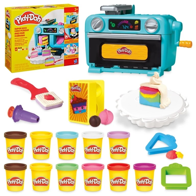 Kit Massinha Play Doh Super Fatia De Bolo + 2 Potes Sortido Surpresa - Hasbro · foto 2