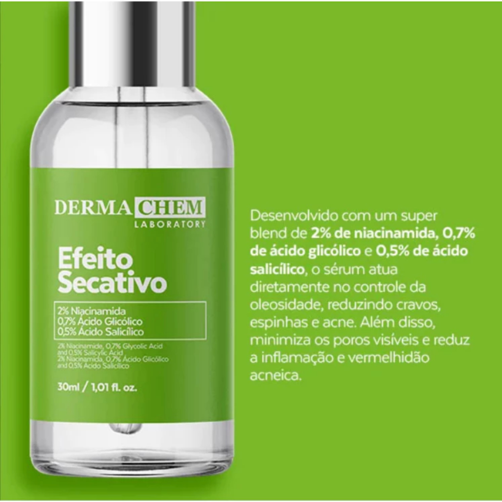 Kit Limpeza de Pele Oleosa Skin Care Controle de Acne Sérum Secativo — imagem 2 de 2