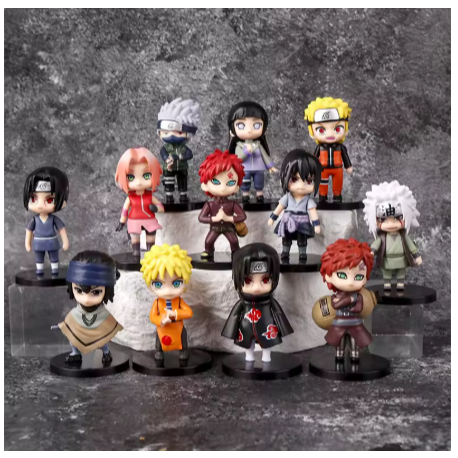 Boneco Naruto Uzumaki Anime Action Figure Articulado Colecionável Decoração Otaku Naruto Shippuden