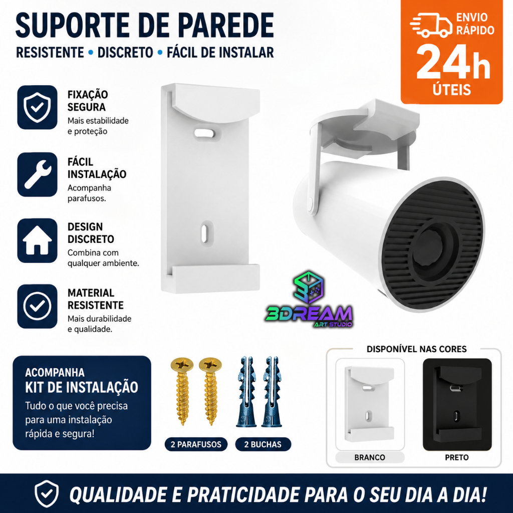 Suporte para Projetor Hy300 para Instalar na Parede ou Teto MagCubic Salange Transpeed
