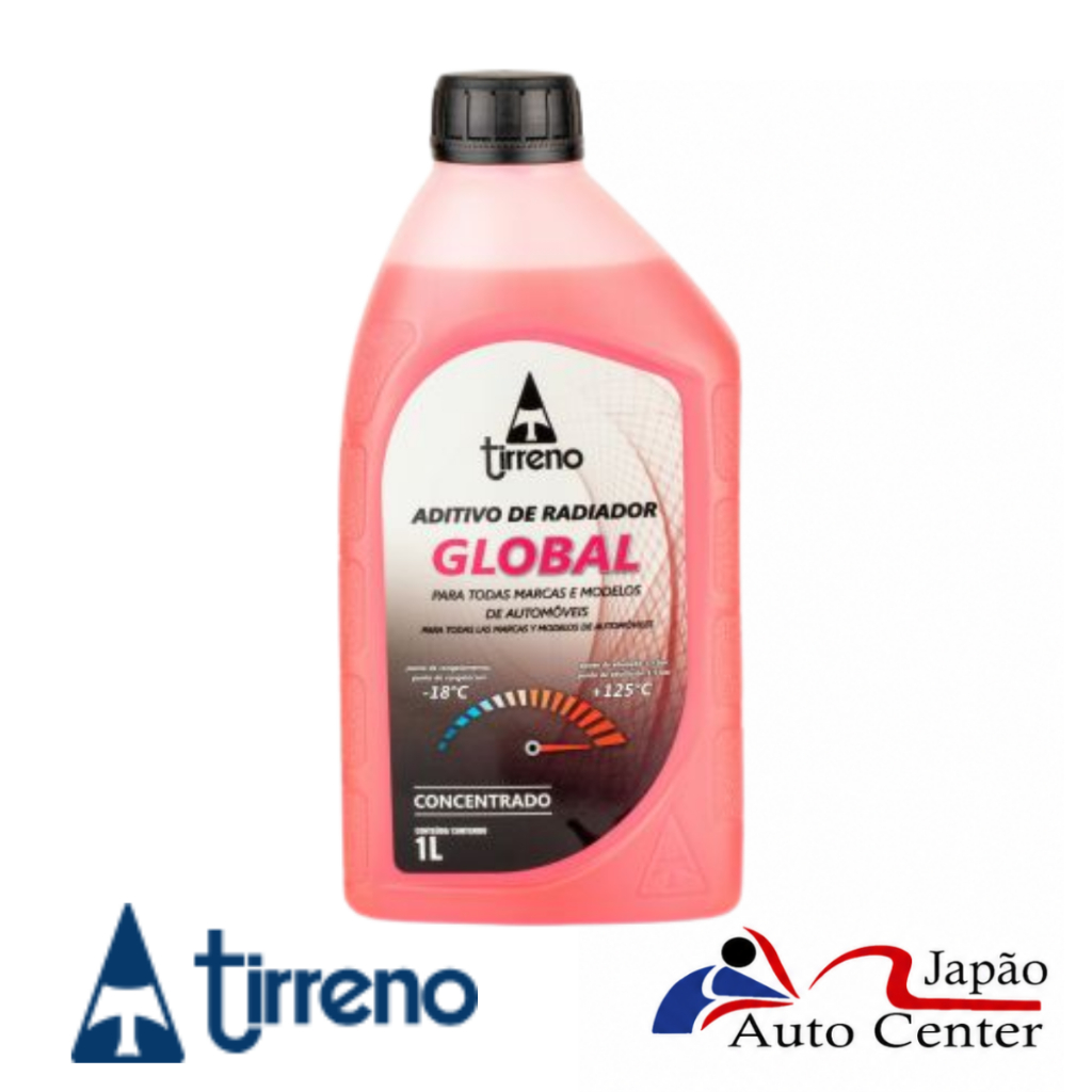 Aditivo de Radiador Tirreno Fórmula Global Concentrado 1L